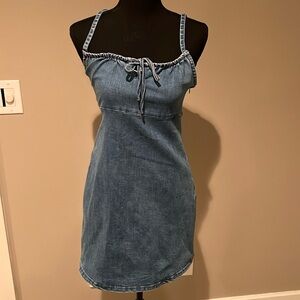 Hollister Jean dress.